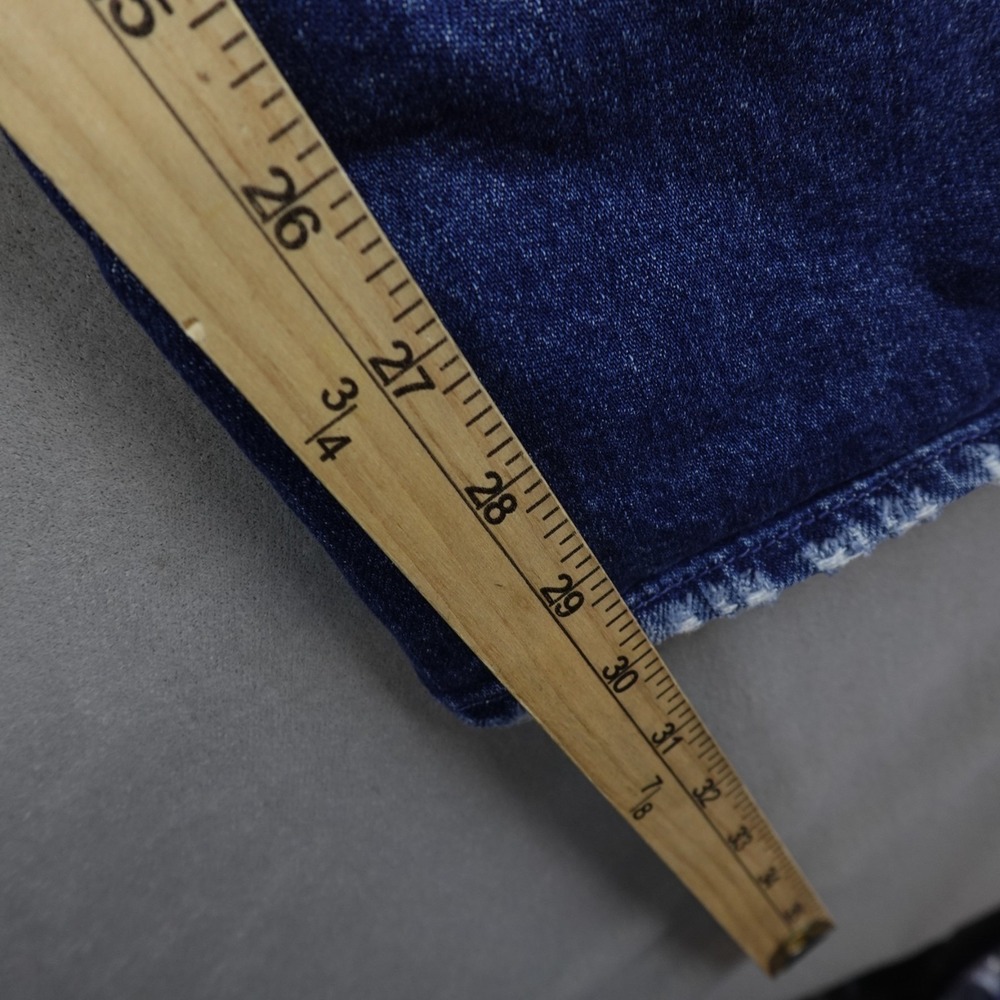 MOTHER Superior Jeans The Kick It Blue Denim Womens Size 25 - Picture 8 of 11